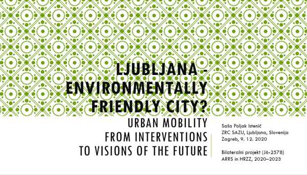 Predavanje u okviru kolegija Urbana antropologija