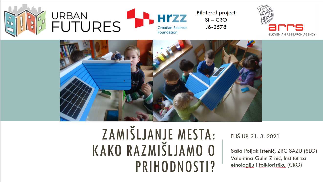 Zamišljanje mesta: predavanje in delavnica z mladimi