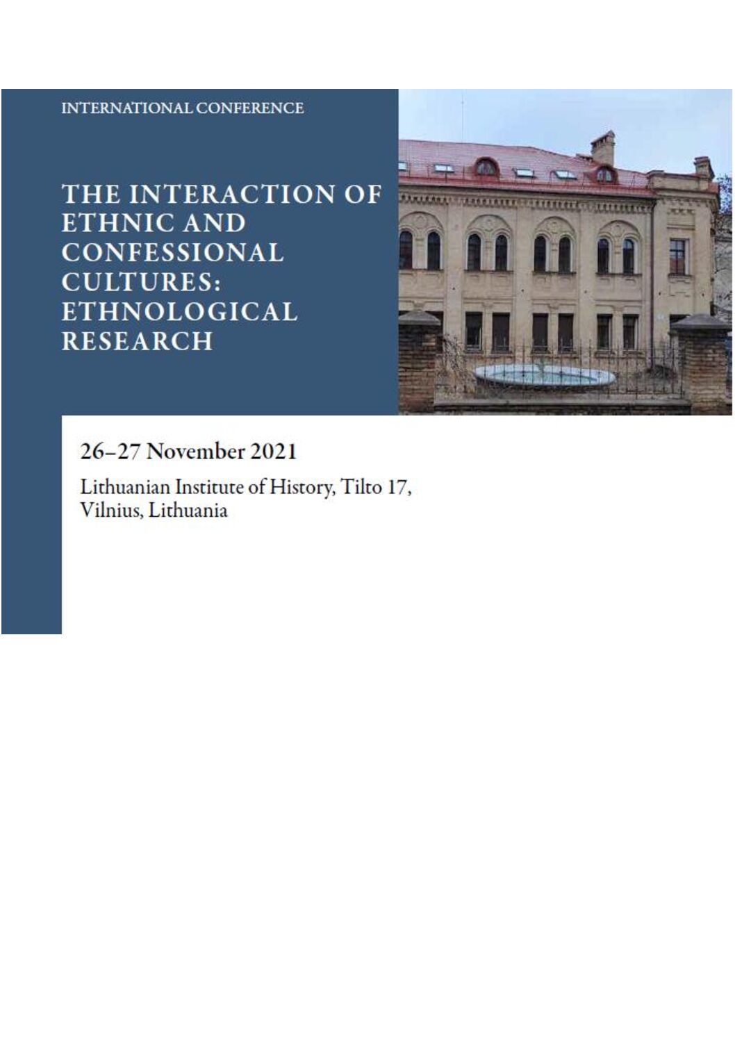 Lecture on Rijeka – European Capital of Culture 2020