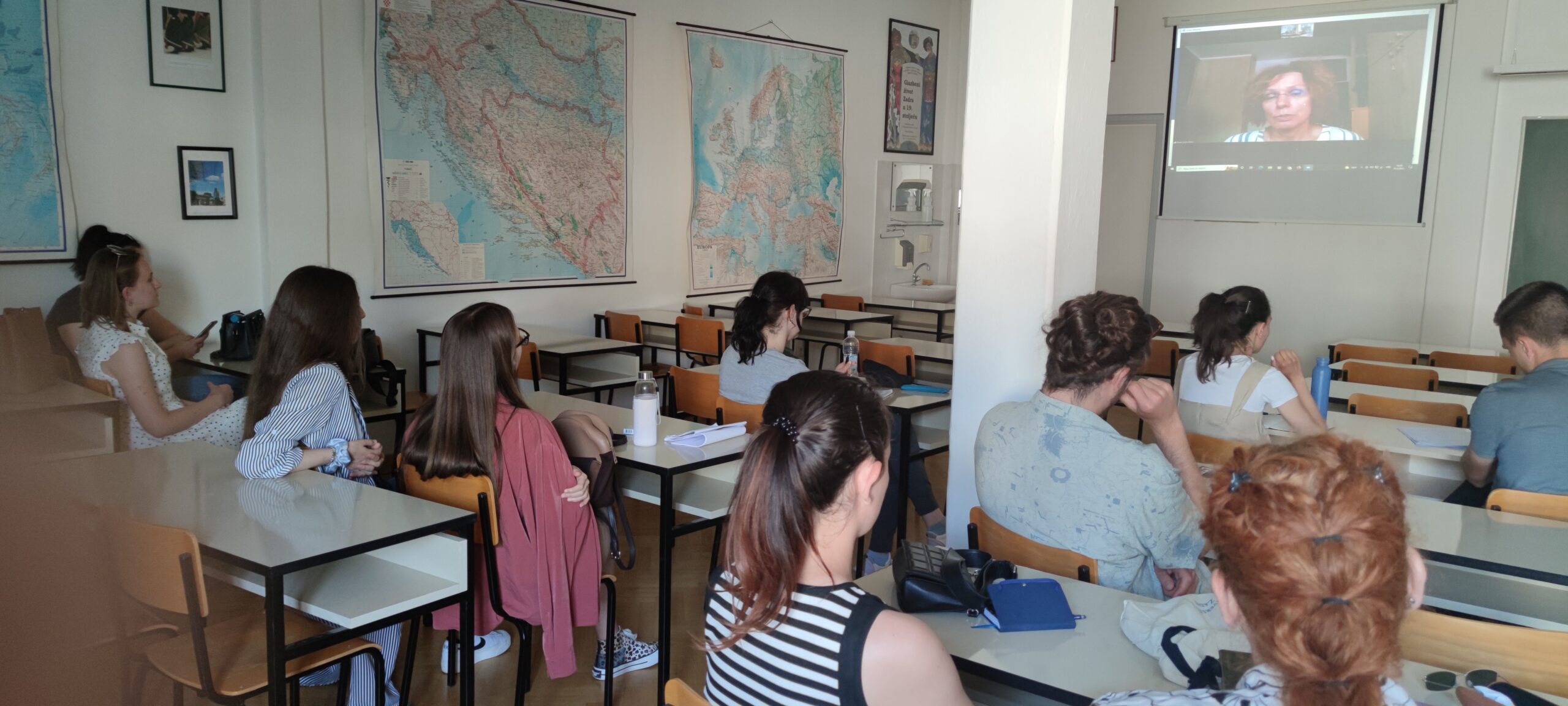 Predavanje na Sveučilištu u Zadru